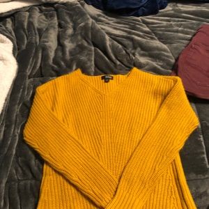 Deep yellow sweater